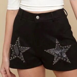 Saints and hearts, M, star demim shorts